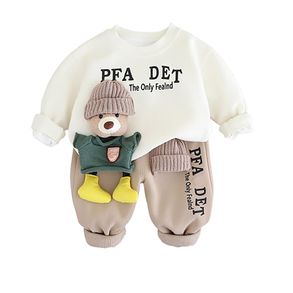 Boys Sweatshirt Suit Baby Clothes Two Piece Suit