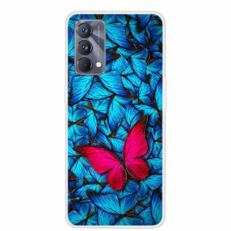 Чехол для Realme GT Master Edition Животное Мягкий Силикон ТПУ Чехол для Телефона для Realme GT Explorer Master Edition Фрукт Coque