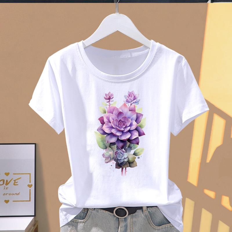 (Азиатский размер) letter trend cute Женские футболки с коротким рукавом Топ T Одежда Принт Мода Женский Повседневный Круглый вырез Графическая футболка