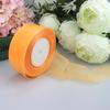 Organza Ribbon High Quality Party Supplies Hot Sale Popular Wrapping Ribbons Gift Wrapping Accessories 50 Yards/Roll Party Decoration