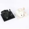 Multi-purpose Combination Set Jewelry Rack Fashion Jewelry Tray with Partitioned  Table Display