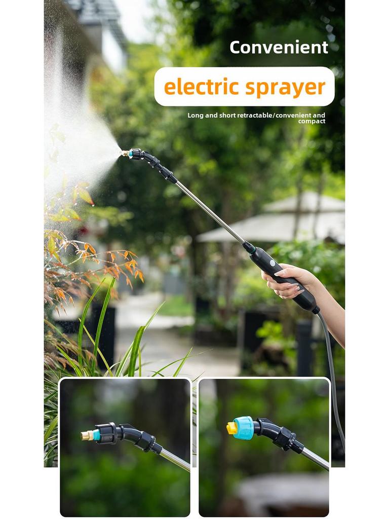 Электрический распылитель воды высокого давления для садоводства и дезинфекции