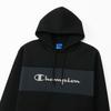 Champion Tech Weave 3LS Hooded Long Rubber Training Sweatshirt, Sleeve, Stretch, Warm, Print, Shirt, C3-CS110-090-L