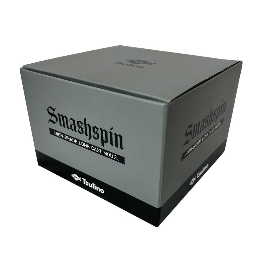 Tsulino SMASH SPIN SM6000 [Большая катушка для кастинга и фидерной ловлиБольшая спиннинговая катушка, на которую можно намотать нейлон Нет. 6 250 м и Нет. 8 200м]