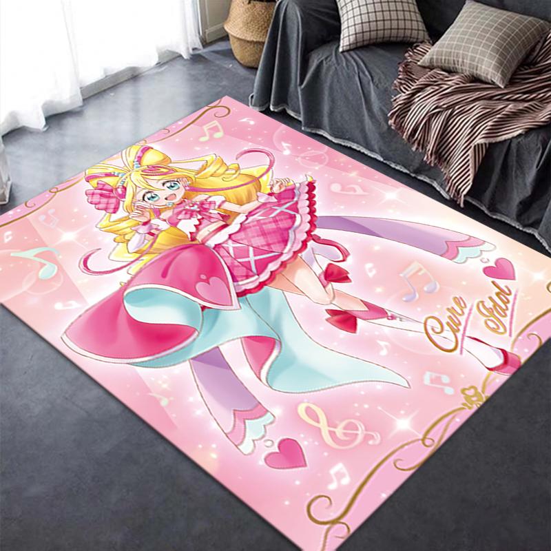 2025 New Pretty Cure Carpet Rug for Living Room Bedroom Home Sofa Decoration,Kids play Non-slip Floor Mat121