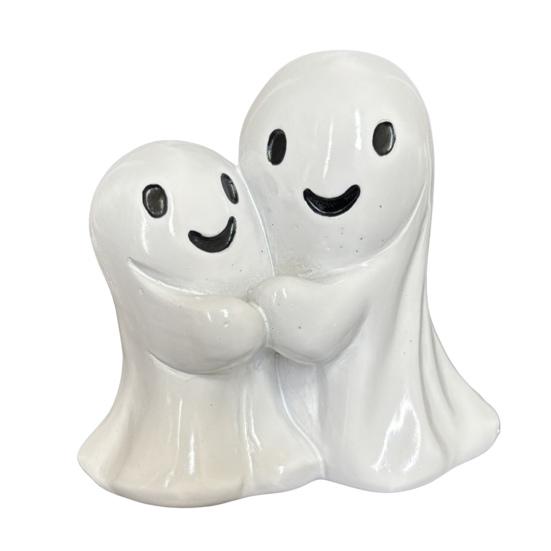 Привидение Орнамент Жуткий Средний Палец Привидение Украшение Хэллоуин Статуэтка Ужас Праздничная Атмосфера Фигурка