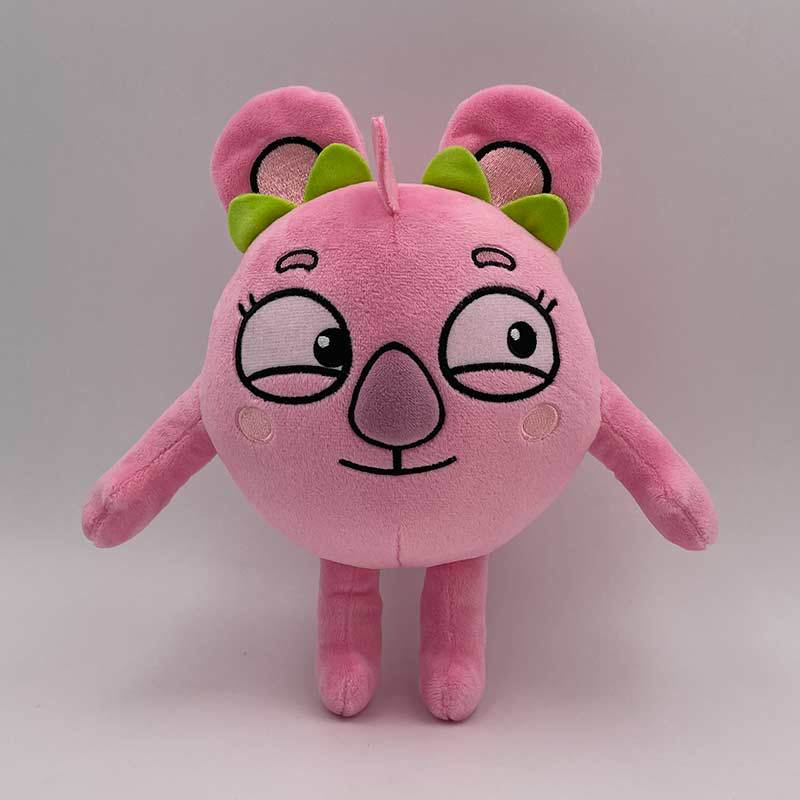 24 см детские зоопарк плюшевые игрушки мультфильм кот носорог ёж аниме мягкие игрушки куклы детские песни игрушки дети подарки на день рождения