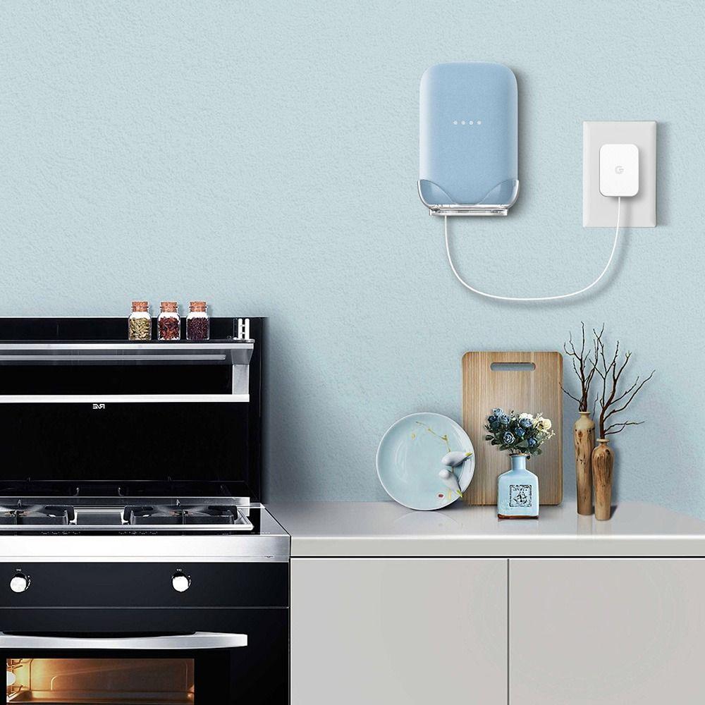 Acrylic Cord Management Space-Saving Audio Speaker Bracket Speaker Holder for Google Nest Audio