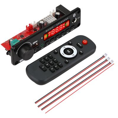 2x75 Вт усилитель Bluetooth MP3 декодер плата DIY беспроводной автомобильный аудиоплеер 8 В-26 В поддержка записи с дистанционным управлением