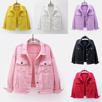 Женская короткая корейская свободная куртка с длинными рукавами, студенческий топ