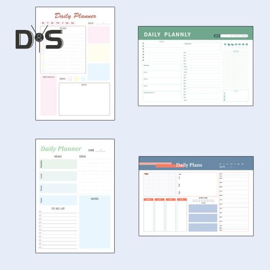 Планировщик питания Блокнот Планировщик сбалансированной диеты Список покупок План еженедельных приемов пищи Легко Двойные магниты Планировщик Планирование Кухонный инструмент для жизни
