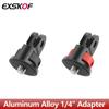 Aluminum Alloy 1/4" Adapter Mini Tripod Mount for GoPro Hero 13 12 11 10 9 SJCAM Insta360 X4 X3 X2 DJI Osmo Action 5 4 3 Camera