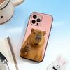 Cute-Capybara  Phone Case For iPhone 17, 16,15,14,13,12,11 Plus,Pro Max, Others Soft Black Cover