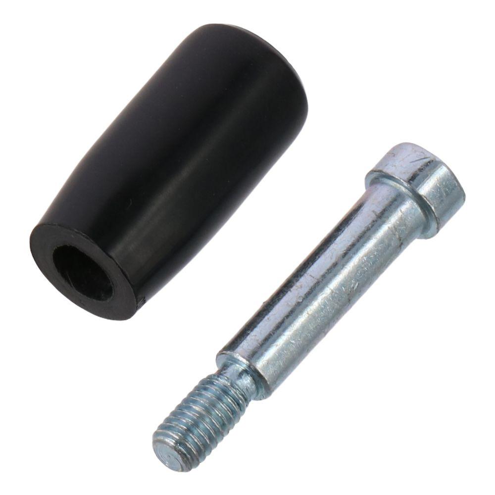 Black Revolving Handwheel Machine Handle M5/M6/M8/M12 Male Threaded Stem Handwheel Knob Lathe