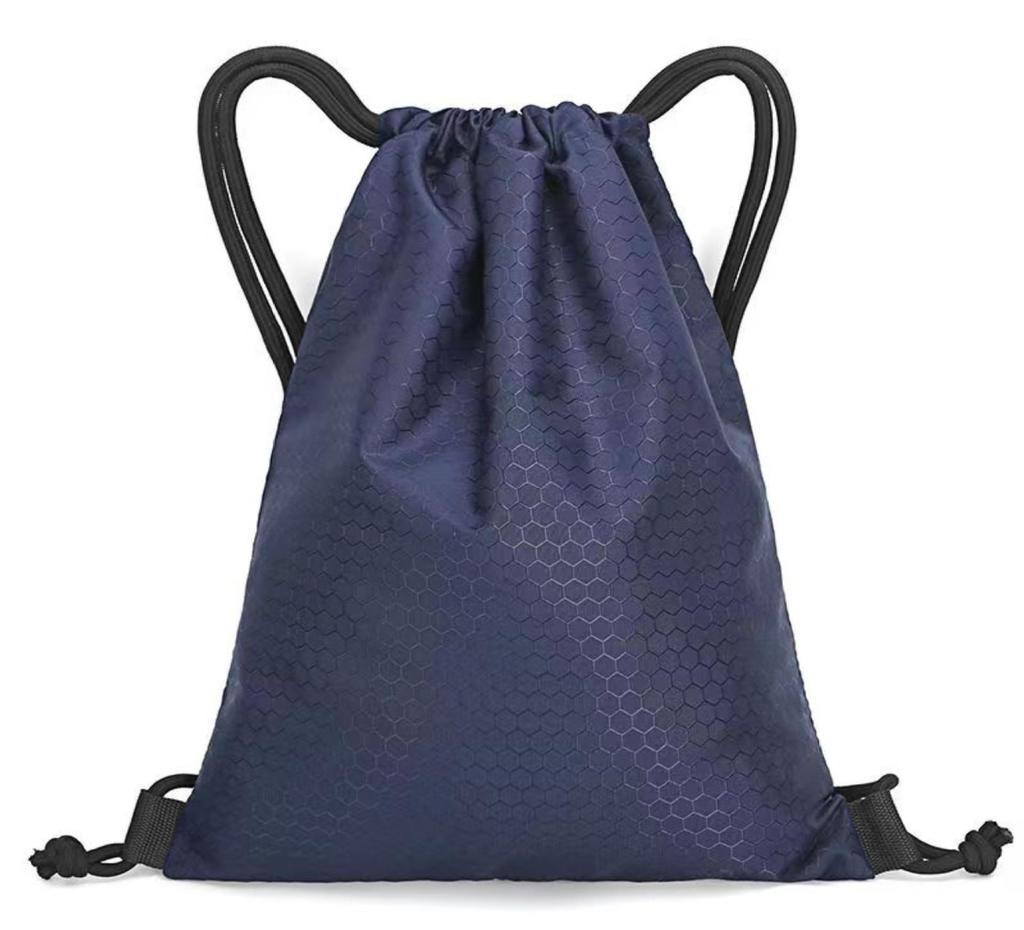 Waterproof Sports Drawstring Backpack for Fitness, Basketball, and Football Storage