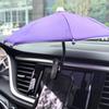 Mini Waterproof Phone Umbrella 1Pcs Anti-UV Sun Shade Clip On for Outdoor Live Streaming Selfie Camping Activities