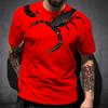 Animal Scorpion 3D Print T Shirt New Fashion Short-Sleeved Hip-Hop T-shirt Streetwear Cool Plus Size T Shirts