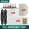 Подходит для AIRROBO T20+ / T25+ / T30+ / L40+ / L50+ / L60+ / FIXR T20 Аксессуары Основная щетка Hepa-фильтр Мешок для пыли Салфетка для швабры