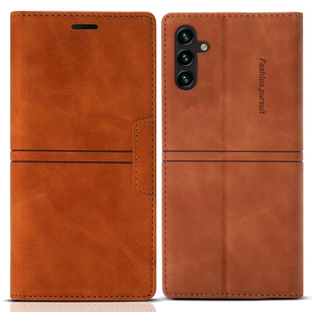 Для Samsung Galaxy A55 5G чехол для мобильного телефона противоударный кожаный кошелек с подставкой