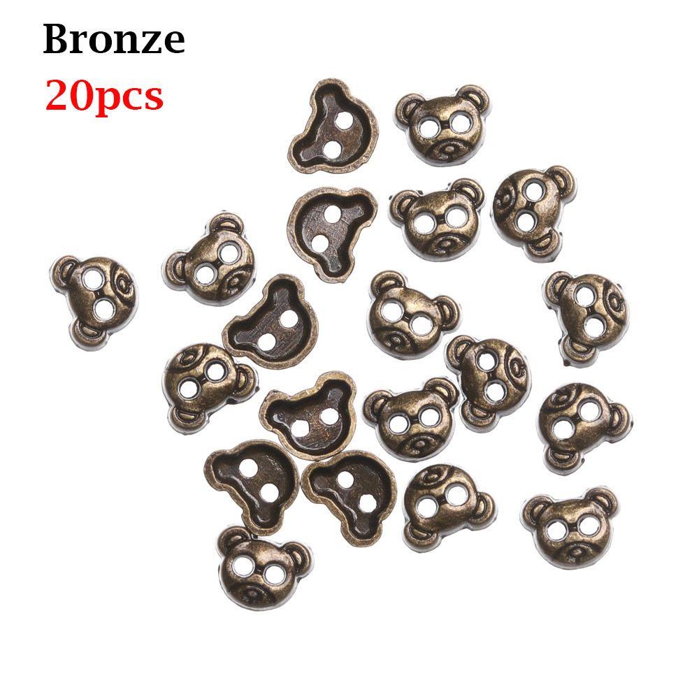 5 мм Craft Dollhoues Миниатюрная одежда Швейные пряжки Мини-пуговицы DIY Кукольная одежда Металлическая пряжка