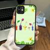 Классическая анимация PIKMIN Чехол для телефона Для IPhone 16 15 14 Plus 15 13 12 11 Pro Max X XS MAX Матовый чехол