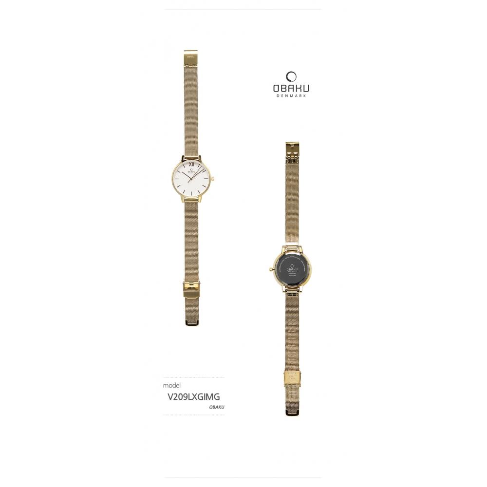  Officially Imported Genuine  Obaku V209lxgimg Live Women S Metal Watch