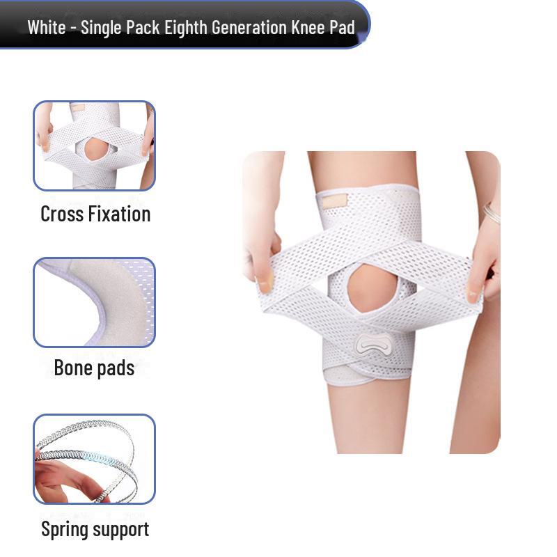 Японский менисковый бандаж для колена: Пояс для защиты коленной чашечки от травм при беге и занятиях спортом.