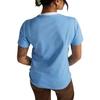 Converse Chuck Ringer T Shirt Women's Blue (Unisex) T-Shirts 10025896 A02