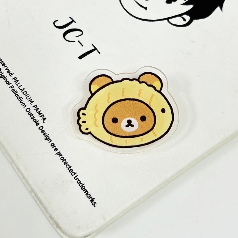 Корейский цилиндрический пенал Rilakkuma – Милый, вместительный пенал для учеников средней школы
