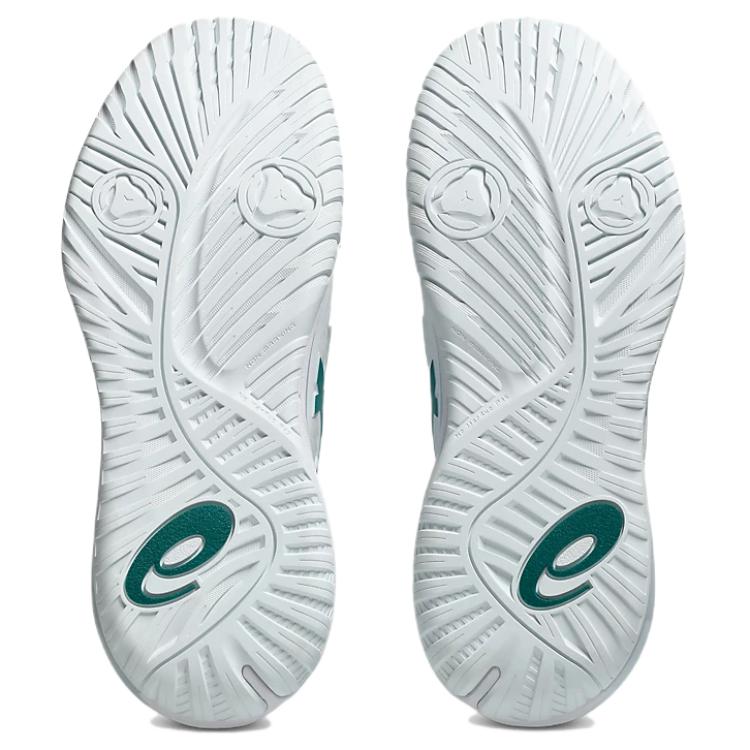 Asics GEL RESOLUTION X Abrasion Resistant Low Top Tennis Shoes Men's White Sneakers 1041A481-102