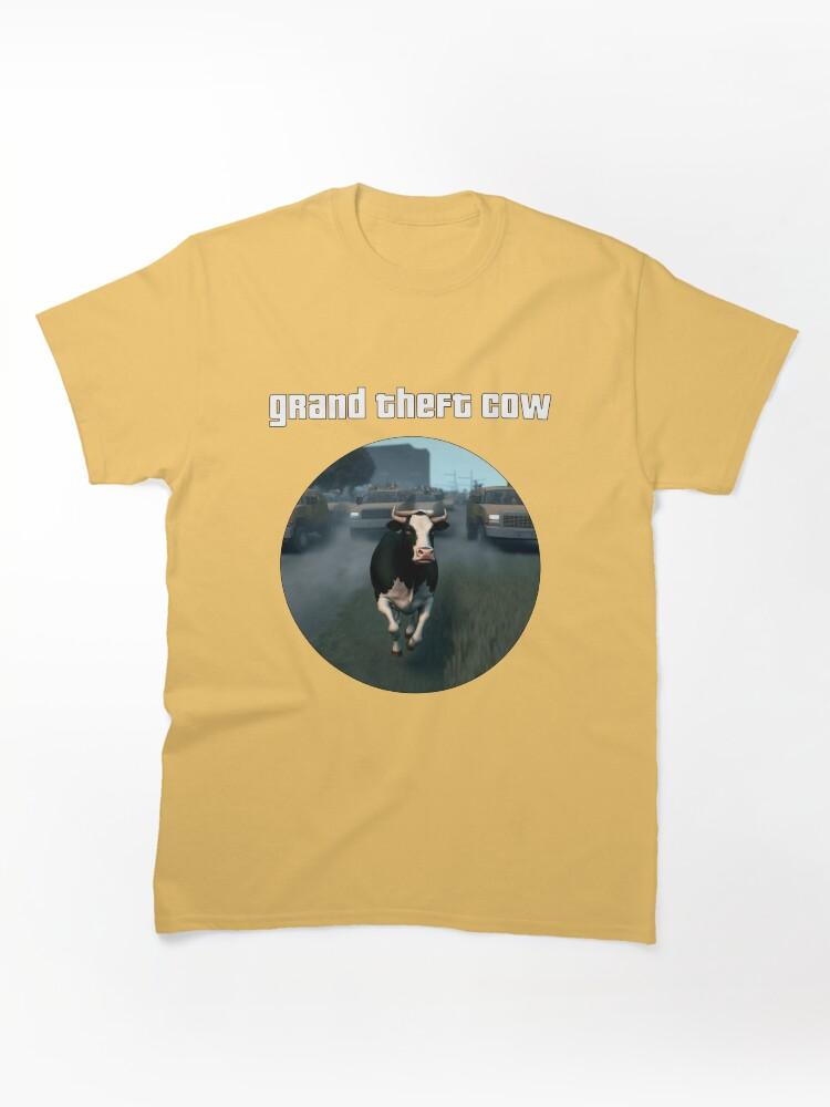 Grand Theft Auto Grand Theft Cow Classic T-Shirt