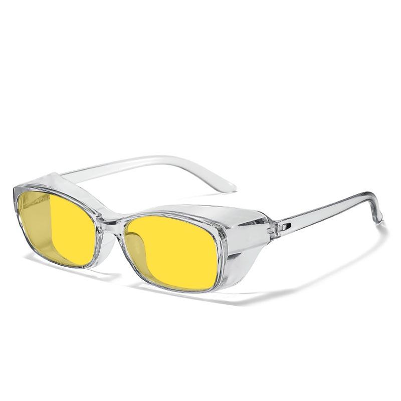 Новые солнцезащитные очки ночного видения с защитой краев, блокирующие синий свет, для просмотра мобильных телефонов, компьютеров, для защиты глаз