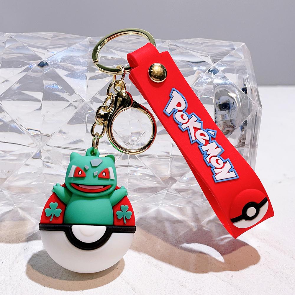Pok é mon Pok é Ball Pikachu Keychain, Pok é mon Cute Key Pendant, Men's and Women's Keychain, Doll Machine, Gift Wholesale