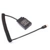 EN-EL14 Заглушка аккумулятора USB-C Адаптер-муфта с пружинным кабелем питания USB Type-C для