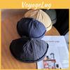 Color Fashion Solid Letter Decoration Neutral Casual Dome Hat Autumn For