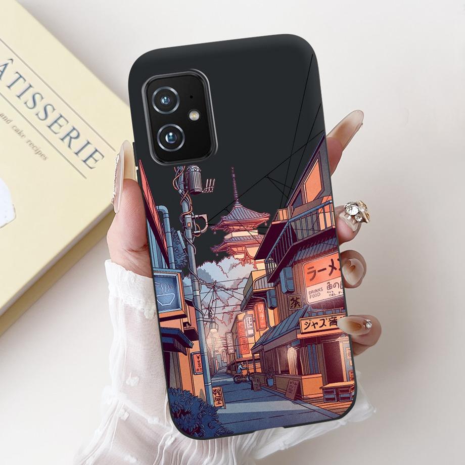 Чехол для ASUS ZENFONE 8 ZS590KS Астронавт Дракон Мультяшные Животные Крутой Стиль Мягкий Силикон Черная Крышка Телефона Для ASUS ZS590KS Сумка