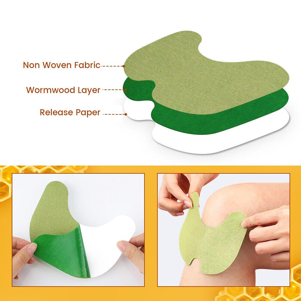 12 шт./пакет пластырь для снятия боли в колене, пластырь для снятия боли и отечности суставов, китайские травяные медицинские наклейки для мышц и суставов