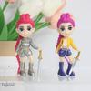 Набор из 6 фигурок Аниме Kpop Серия Охотники на демонов Настольные статуэтки Украшение для Хэллоуина Рождества Подарки для детей