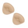 1 пара силиконовых вкладышей для бюстгальтера, утолщенные силиконовые невидимые накладки на соски, элегантные вкладыши для увеличения чашек бюстгальтера, женское нижнее белье и аксессуары для нижнего белья