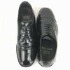 80s Vintage NUNN BUSH leather straight tip business shoes black size 7 (25.0) Goodyear welt(USED)