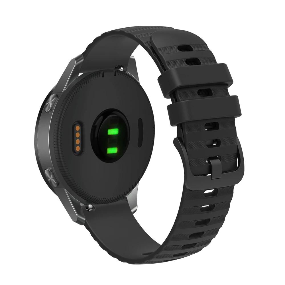 Мягкий ремешок 20 мм 22 мм для Huami AMAZFIT GTR 4 3 Pro 47 мм Ремешок AMAZFIT GTS 4 3 2e BIP 5 Браслет Ремень Спортивный Силиконовый Ремешок для часов
