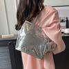 Summer New Trendy Ladies Bucket Bags Light Luxury Designer Party Handbags For Women Korean Fashion Sequin Tote Bag