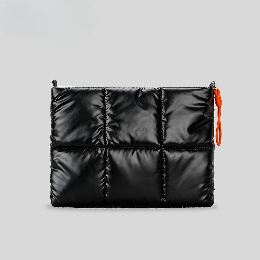 Женская сумка через плечо для 11-дюймового iPad, сумка-вкладыш с зажимом, хлопковый наполнитель, сумка для ноутбука 14 дюймов