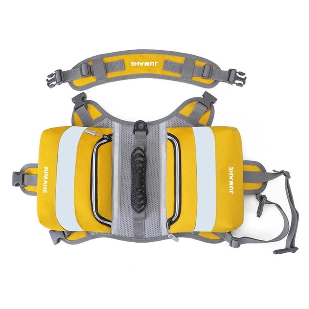 Регулируемая сумка для лакомств для собак, светоотражающая шлейка для собак, седельная сумка, портативный рюкзак для дрессировки собак, для улицы