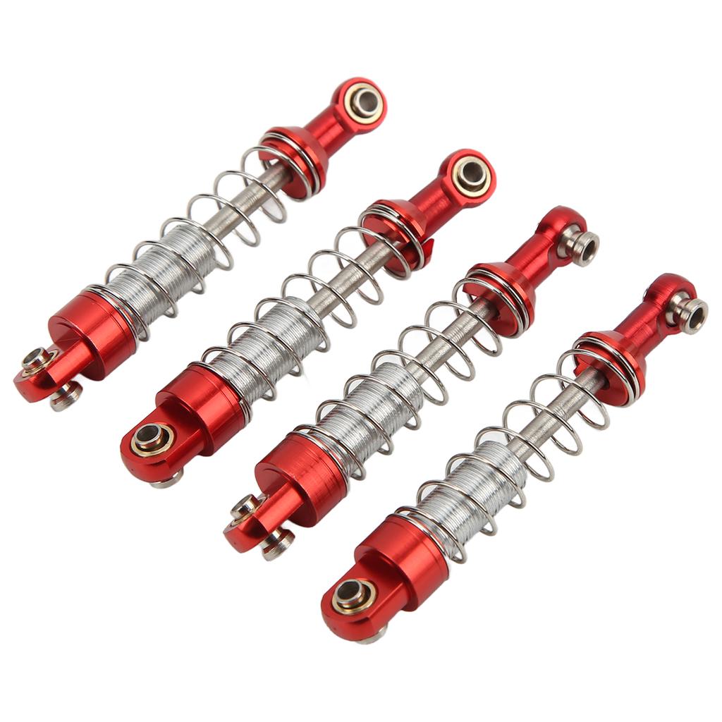 2 Pairs Aluminum Alloy Shock Absorber 60mm RC Car Modification Parts for WPL C14 C24 MN D90 99S Models