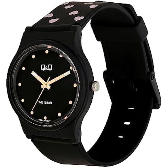 Montre - Q&amp;Q - V06A-004VY - Analogique-Numérique - Quartz - Bracelet en Polyuréthane