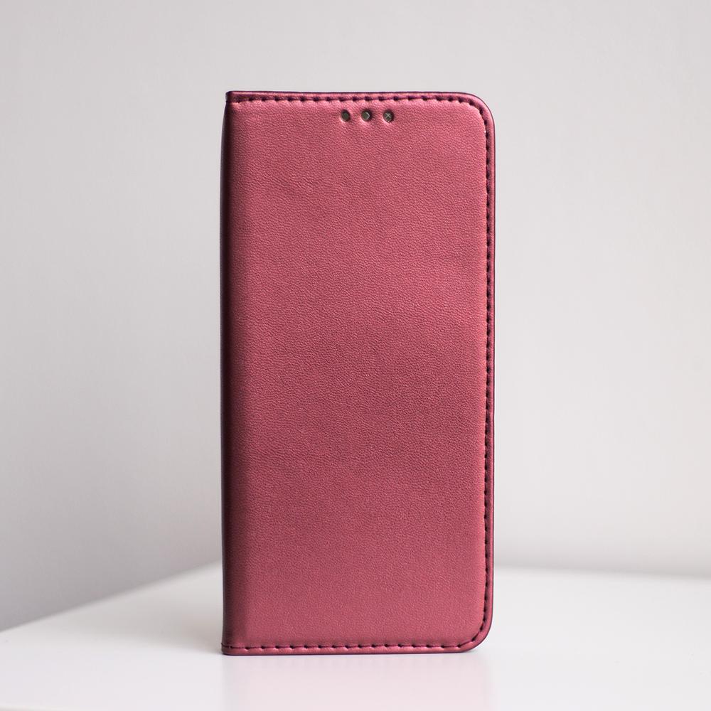 Etui Smart Magnetic Do Oppo Reno 12F 5G (Global) / 12Fs 5G Burgundowe