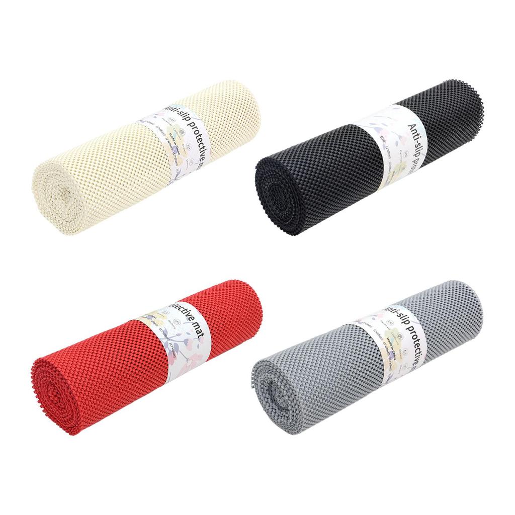 Shelf Liner Roll Protector Cupboard Liner Mat for Bathroom Pantry Kitchen