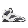 Air 7 Retro GS Flint 2021 Kids Sneakers White Flint-Grey Varsity-Purple DJ2777-100