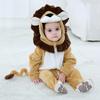 0-3 Years Old Baby Animals Cosplay Kigurumis Kids Onesie Anime Cartoon Cute Sleep Suit Toddler Jumpsuit